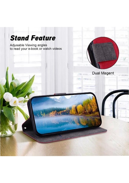 Toka Kickstand Pu Deri Saf Renk ile Realme C75 4g Için Flip Case (Yurt Dışından) indirimleri