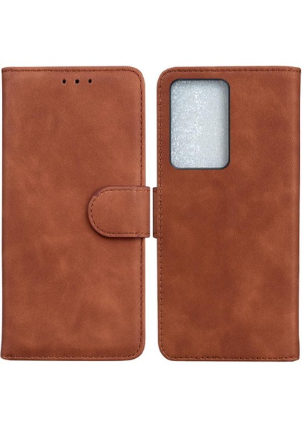 Realme C75 4g Için Flip Case Standı Tutucu Manyetik Premium Pu Deri Kart (Yurt Dışından)