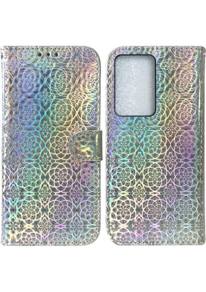 Realme C75 4g Kart Yuvası Cüzdan Kılıf Için Flip Case Glitter Renkli Standı (Yurt Dışından)