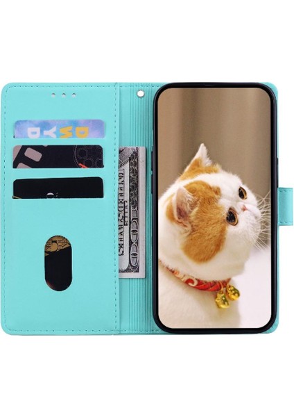 Realme C75 4g Kedi Rfıd Kart Yuvası Tutucu Kickstand Deri Için Flip Case (Yurt Dışından) fiyatları