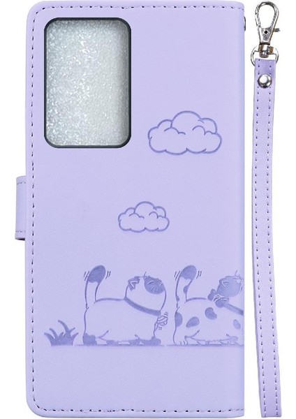 Realme C75 4g Kedi Rfıd Kart Yuvası Tutucu Kickstand Deri Için Flip Case (Yurt Dışından) indirimleri