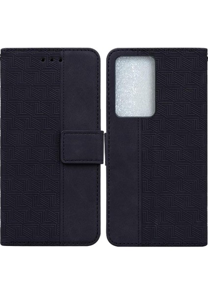 Realme C75 4g Kickstand Özelliği Için Flip Case Geometrik Kabartmalı Prim (Yurt Dışından) indirimleri
