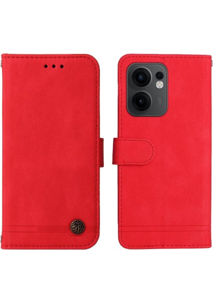 Oppo Reno 13F Deri Koruyucu Kapak Kart Yuvası Tutucular Için Kılıf (Yurt Dışından)