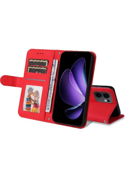 Oppo Reno 13F Deri Koruyucu Kapak Kart Yuvası Tutucular Için Kılıf (Yurt Dışından) indirimleri