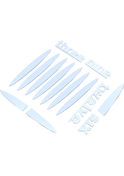 Modern Kendin Yap Büyük Duvar Saati Seti 3D Ayna Yüzey Sticker Ev Ofis Odası Için (Yurt Dışından)
