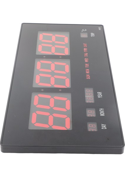 Duvar Dijital Saat LED Elektrikli Takvim Duvar Saati Noctilucence Ev Yatak Odası Ofis 110‑ (Yurt Dışından) indirimleri
