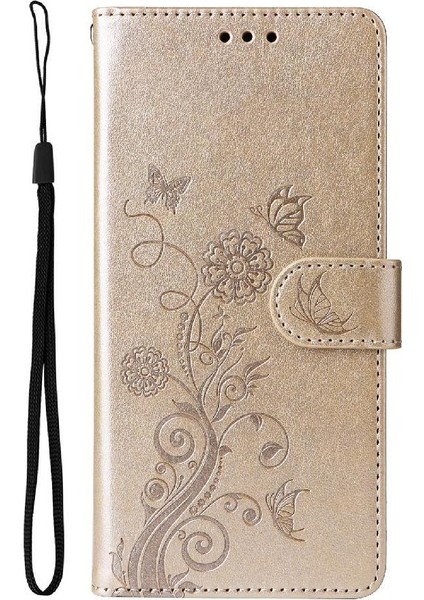 Oppo Reno 13F Deri Kart Yuvaları Çiçek Flip Için Flip Case (Yurt Dışından) fiyatları