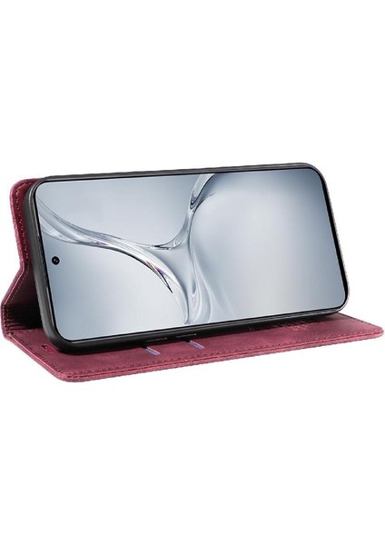 Oppo Reno 13F Manyetik Pu Deri Folio Cüzdan Koruyucu Kılıf (Yurt Dışından) modelleri