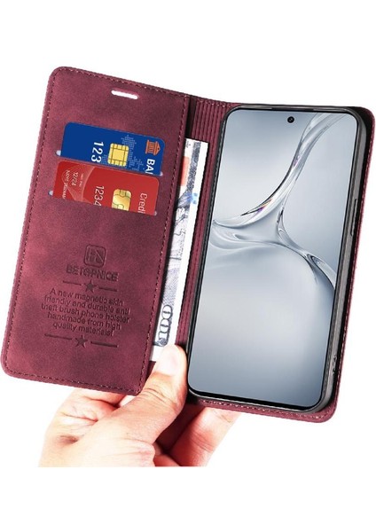 Oppo Reno 13F Manyetik Pu Deri Folio Cüzdan Koruyucu Kılıf (Yurt Dışından) indirimleri