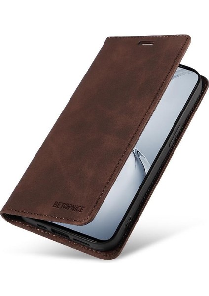 Oppo Reno 13F Manyetik Pu Deri Folio Cüzdan Koruyucu Kılıf (Yurt Dışından) modelleri
