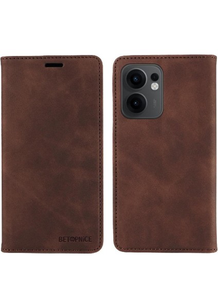 Oppo Reno 13F Manyetik Pu Deri Folio Cüzdan Koruyucu Kılıf (Yurt Dışından) fırsatları