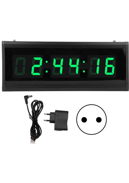 Ev Yatak Odası Dekorasyonu Için Sürekli Takvimli Modern LED Dijital Duvar Saati (Yurt Dışından)
