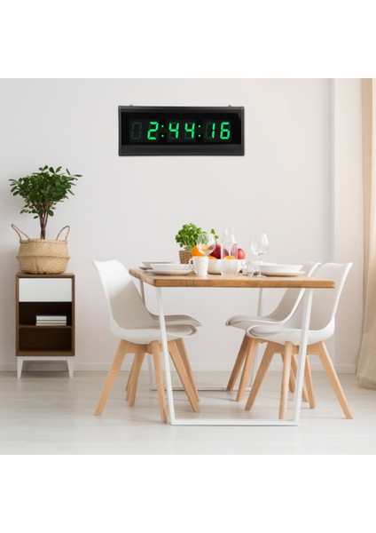 Ev Yatak Odası Dekorasyonu Için Sürekli Takvimli Modern LED Dijital Duvar Saati (Yurt Dışından) fiyatları