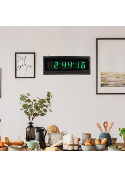 Ev Yatak Odası Dekorasyonu Için Sürekli Takvimli Modern LED Dijital Duvar Saati (Yurt Dışından) modelleri