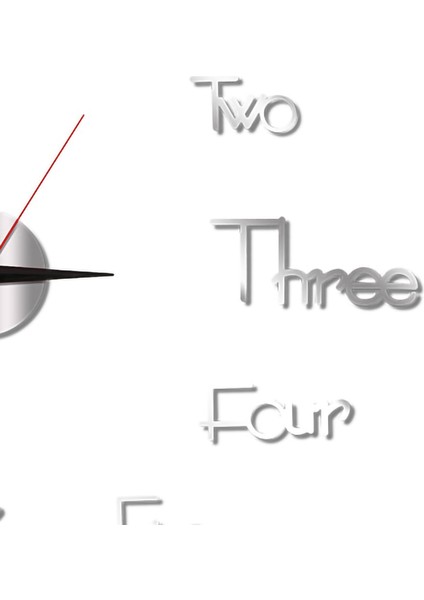 Duvar Saati Çerçevesiz Dekoratif Sessiz Duvar Sanat Saati Oturma Odası Yatak Odası Için (Yurt Dışından) indirimleri