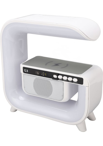 Bluetooth Hoparlör 15W Fm Radyo Kablosuz Şarj LED Gece Lambası 5V Ev Dekorasyonu Ofis Için (Yurt Dışından) fırsatları