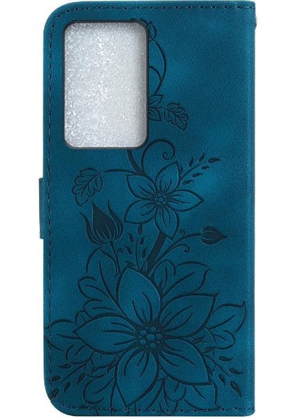 Realme C75 4g Manyetik Kabartmalı Zambak Kart Tutucu Cüzdan Için Flip Case (Yurt Dışından) indirimleri