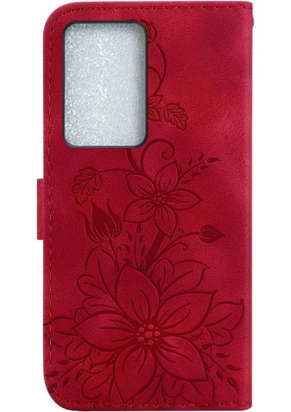 Realme C75 4g Manyetik Kabartmalı Zambak Kart Tutucu Cüzdan Için Flip Case (Yurt Dışından) indirimleri