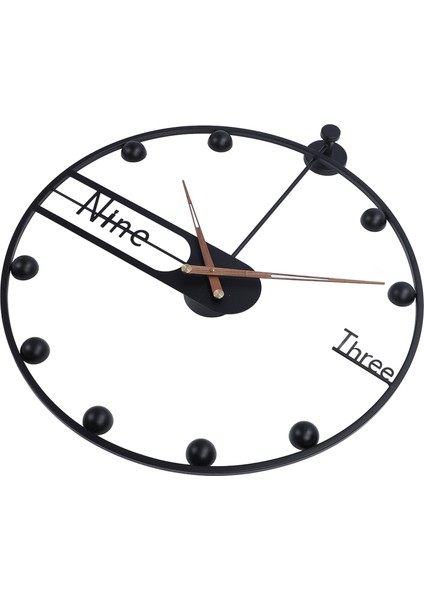 60CM Büyük Duvar Saatleri Sessiz Yuvarlak Minimalist Retro Stil Duvar Saatleri Dekoratif Modern Duvar Dekor Saati (Yurt Dışından) modelleri