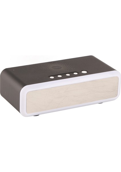 15w Çalar Saat Şarj Cihazı Hd Ekran Saat Tarih Sıcaklık 4 Parlaklık Çok Fonksiyonlu Çalar Saat Ios Andriod Siyah (Yurt Dışından) modelleri