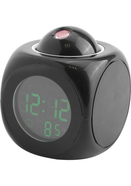 Çok Fonksiyonlu Dijital LCD Duvar Projeksiyon Sesli Konuşma Sıcaklık Göstergesi LED Çalar Saat (Yurt Dışından) fiyatları