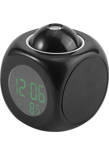 Çok Fonksiyonlu Dijital LCD Duvar Projeksiyon Sesli Konuşma Sıcaklık Göstergesi LED Çalar Saat (Yurt Dışından) modelleri