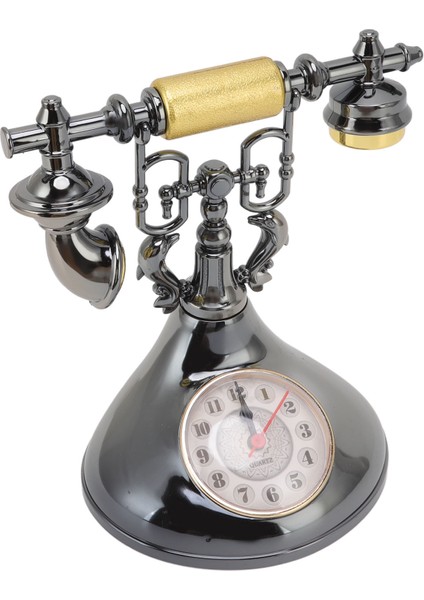 Vintage Telefon Çalar Saat Benzersiz Zarif Doğru Zaman Başucu Saati Dekorasyonu Ev Kafe Ofis Yf020 1 (Yurt Dışından) fiyatları