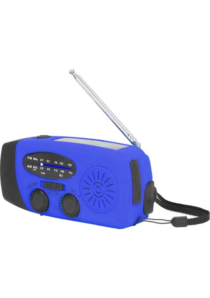 El Kranklı Güneş Enerjili Radyo Çok Işlevli Acil Durum Radyosu Açık Hava Kampı Için El Fenerli LED Radyoblue Europe (Yurt Dışından) fiyatları