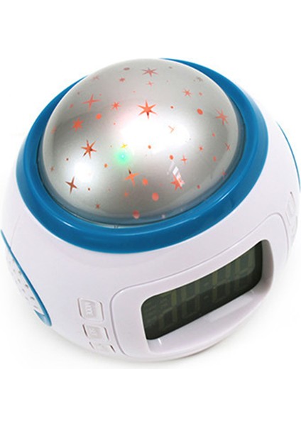 Projeksiyon Işık Saati Arka Aydınlatma Erteleme Fonksiyonu Gökyüzü Projektör Dijital Çalar Saat Müzik Termometre Takvim (Yurt Dışından) modelleri