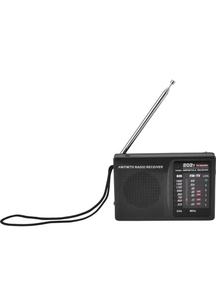 Fm Am Radyo Taşınabilir Cep Manuel Ayarlı Radyo Harici Kulaklık Fişi ile Iç Mekan Dış Mekan Ofis Için (Yurt Dışından)