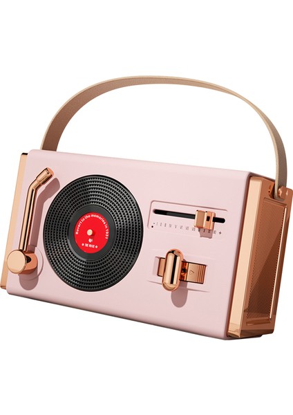 Açık Hava Bluetooth Hoparlör Taşınabilir Dekoratif Yüksek Ses Si Usb Çubukları Destek Retro Bluetooth Hoparlör Oturma Odası Ofis Sakura Pembe (Yurt Dışından) fiyatları