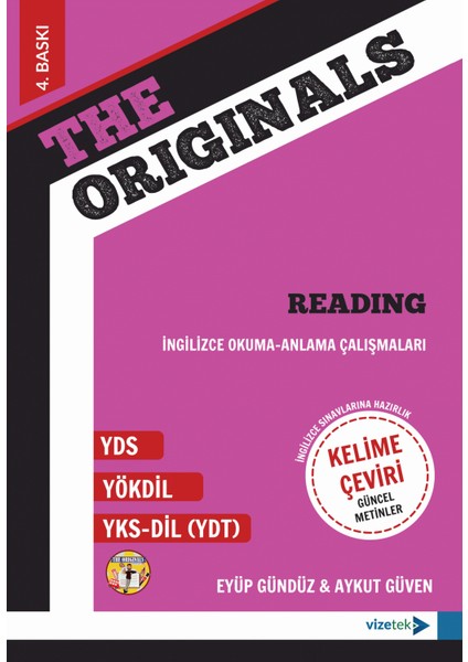 The Orıgınals Readıng - Eyüp Gündüz & Aykut Güven