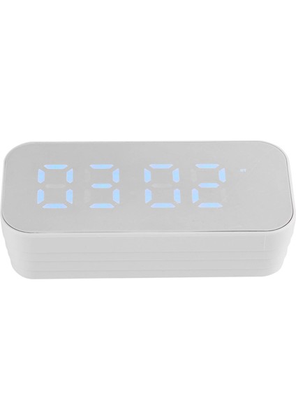 Çalar Saat Bluetooth Hoparlör Yüksek Sesli Çok Işlevli Taşınabilir Mini Kablosuz Hoparlör Açık Hava Ve Ev Için Beyaz (Yurt Dışından) fırsatları