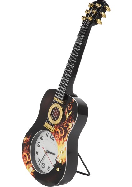 Duvar Saati Sessiz Simülasyon Ukulele Şekilli Dekoratif Çalar Saat Yatak Odası Öğrenci Yurt Ofis Ukulele 5681CC (46X17X4.5CM / 18.1x6.7x1.8in) (Yurt Dışından) fiyatları