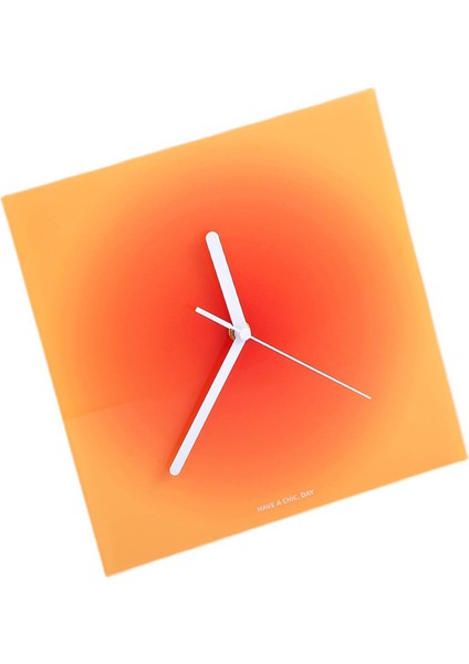 Modern Duvar Saati Ins Stil Akrilik Ince Cilalı Canlı Renkler Küçük Duvar Saati Yatak Odası Ofis Kafe Duvar Saati (Yurt Dışından) fiyatları
