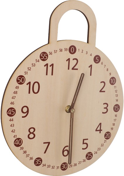 Vintage Dekoratif Saat Basswood Kontrplak Minimalist Sessiz Çiftlik Evi Duvara Monte Saat Ev Için A‑2 (Yurt Dışından) indirimleri