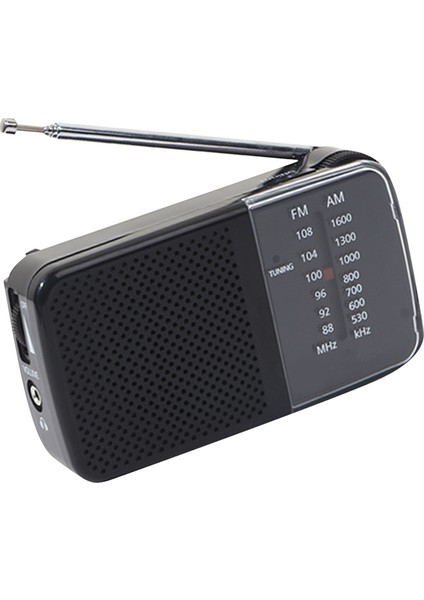 Taşınabilir Am Fm Kısa Dalga Radyo Küçük Retro Vintage Radyo Pil ile Çalışan Taşınabilir El Radyosu Ev Anteni Tarzı Siyah (Yurt Dışından) fiyatları