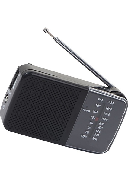 Taşınabilir Am Fm Kısa Dalga Radyo Küçük Retro Vintage Radyo Pil ile Çalışan Taşınabilir El Radyosu Ev Anteni Tarzı Siyah (Yurt Dışından) modelleri