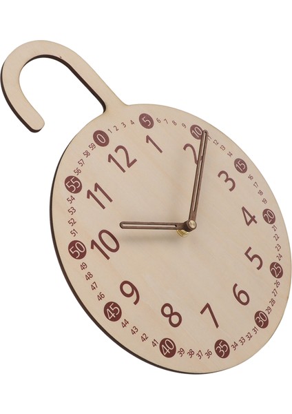 Vintage Dekoratif Saat Basswood Kontrplak Minimalist Sessiz Çiftlik Evi Duvara Monte Saat Ev Için B‑2 (Yurt Dışından) fiyatları