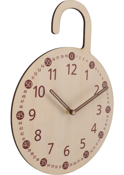 Vintage Dekoratif Saat Basswood Kontrplak Minimalist Sessiz Çiftlik Evi Duvara Monte Saat Ev Için B‑2 (Yurt Dışından) fırsatları