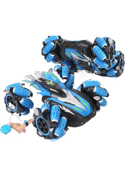 Dublör Drift Çift Taraflı Rc Araba Çift Rc 4WD Yuvarlanan Dönen Buggy Oyuncaklar (Yurt Dışından)