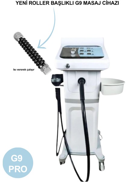 G9 Masaj Aleti Pop-Up Başlıklar + Vakum +Roller