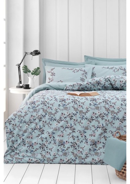 Çift Kişilik Nevresim Takımı Ranforce 200X220 Aletta On Breezway
