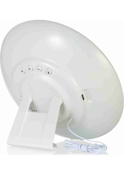 Uyanma Işığı Çalar Saat Gündoğumu/günbatımı Simülasyonu Fm Radyolu Dijital Saat 7 Renk Işık Doğa Sesleri Erteleme Fonksiyonu Dokunmatik Kontrol (Yurt Dışından) fırsatları