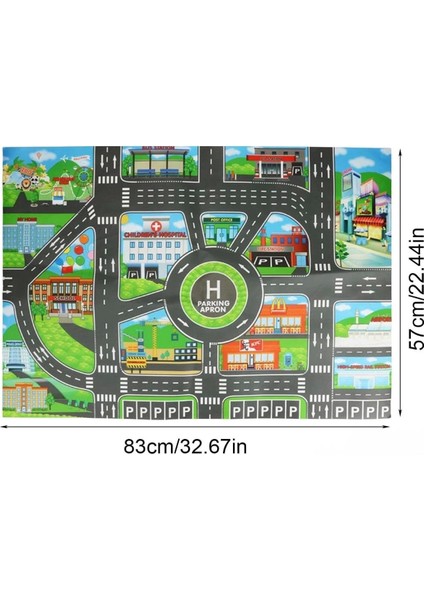 Çocuk Oyun Matı (Mutlu Şehir Hayatı) - EMY5376-9991