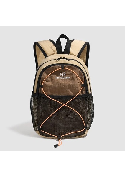 Kadınlar Için Açık Yürüyüş Sırt Çantaları, Seyahat Çantaları, Hafif Okul - Stil Çantalar ve Gündelik - Sportif, Renk - Bloke Bisiklete Binme B Renk: Ahaki/boyut: 12 Inç (Yurt Dışından)