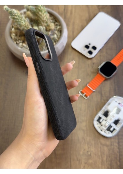 iPhone 13 Pro Max Uyumlu Kadife Yüzeyli Magsafe Uyumlu Premium Kılıf SOOCASE691 fiyatları