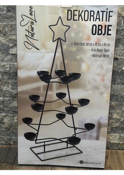 Dekoratif Mumluk, Çiçeklik Obje, Yılbaşı modelleri