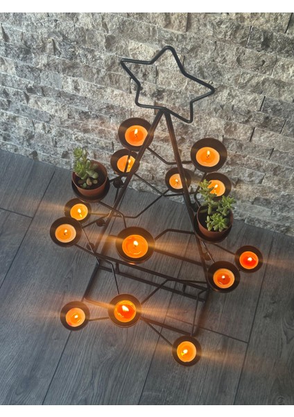 Dekoratif Mumluk, Çiçeklik Obje, Yılbaşı fırsatları