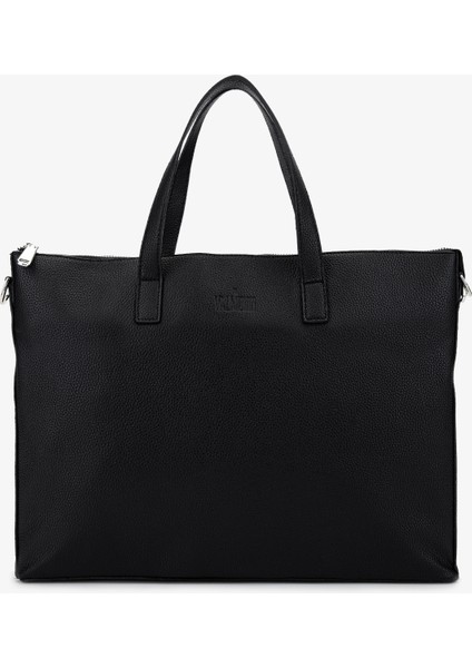 Unisex Vegan/deri Siyah Floter Evrak Çantası 1012 2013 Cnt Y25 Sıyah Fltr